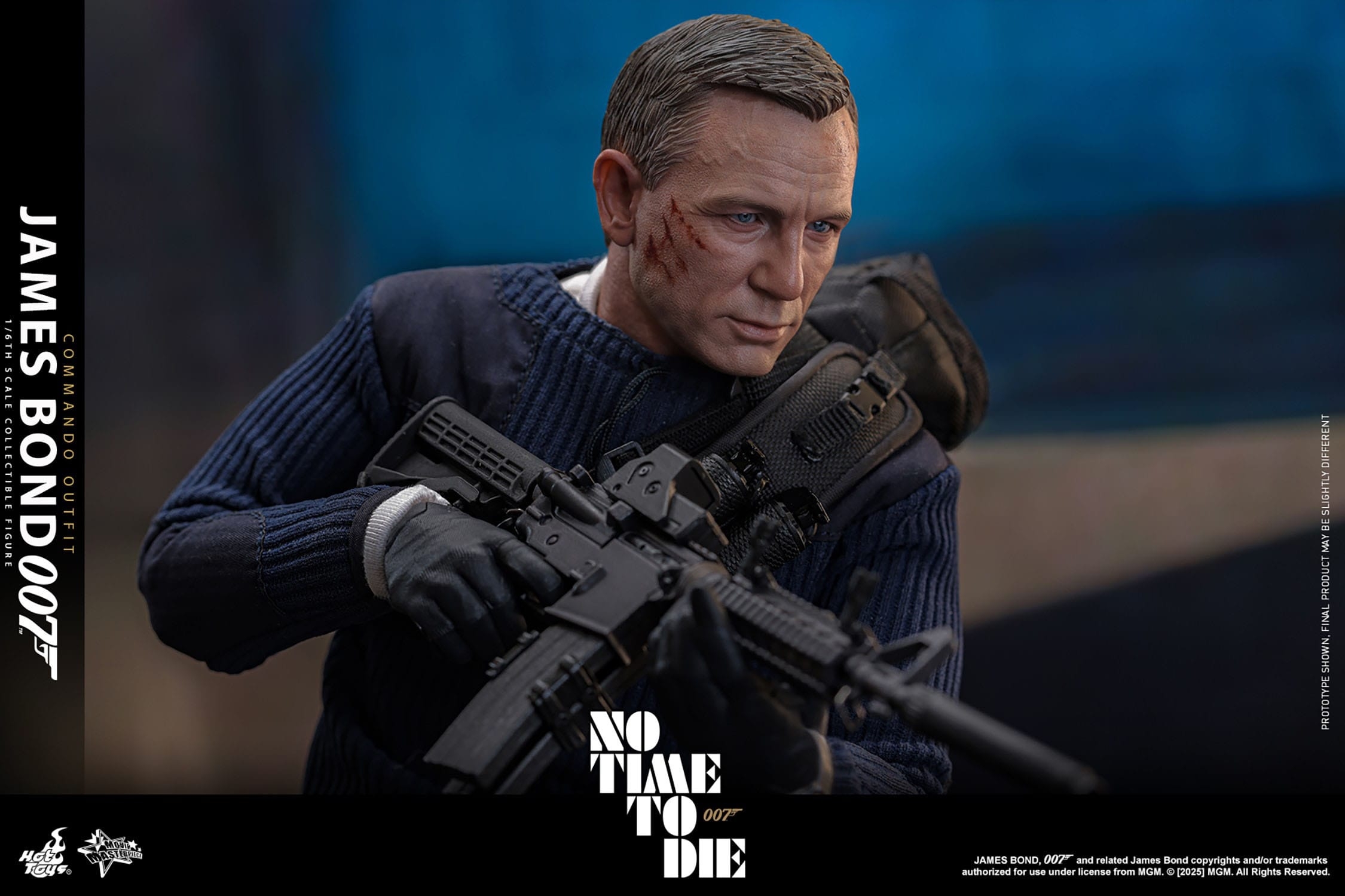 James Bond (Commando Outfit) par Hot Toys - figurine 1/6 Mourir Peut Attendre de 30 cm - Reference MMS804