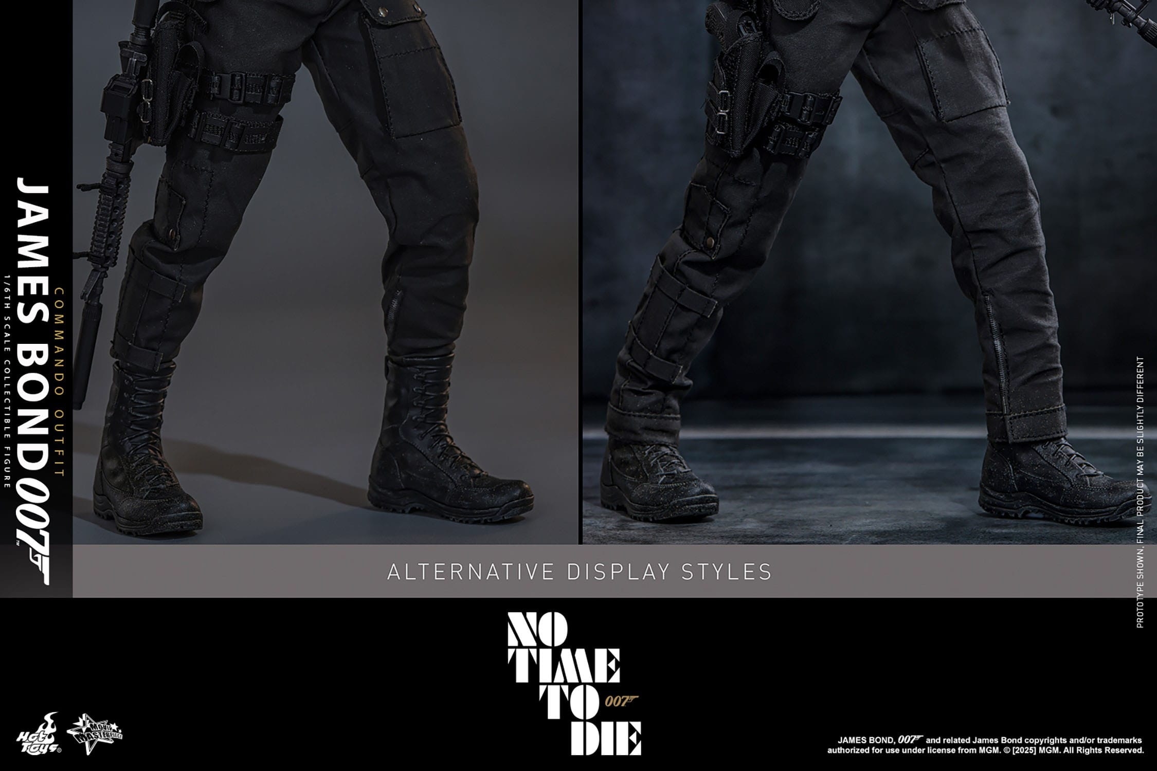 James Bond (Commando Outfit) by Hot Toys - No Time To Die 1/6 scale action figure - Reference MMS804