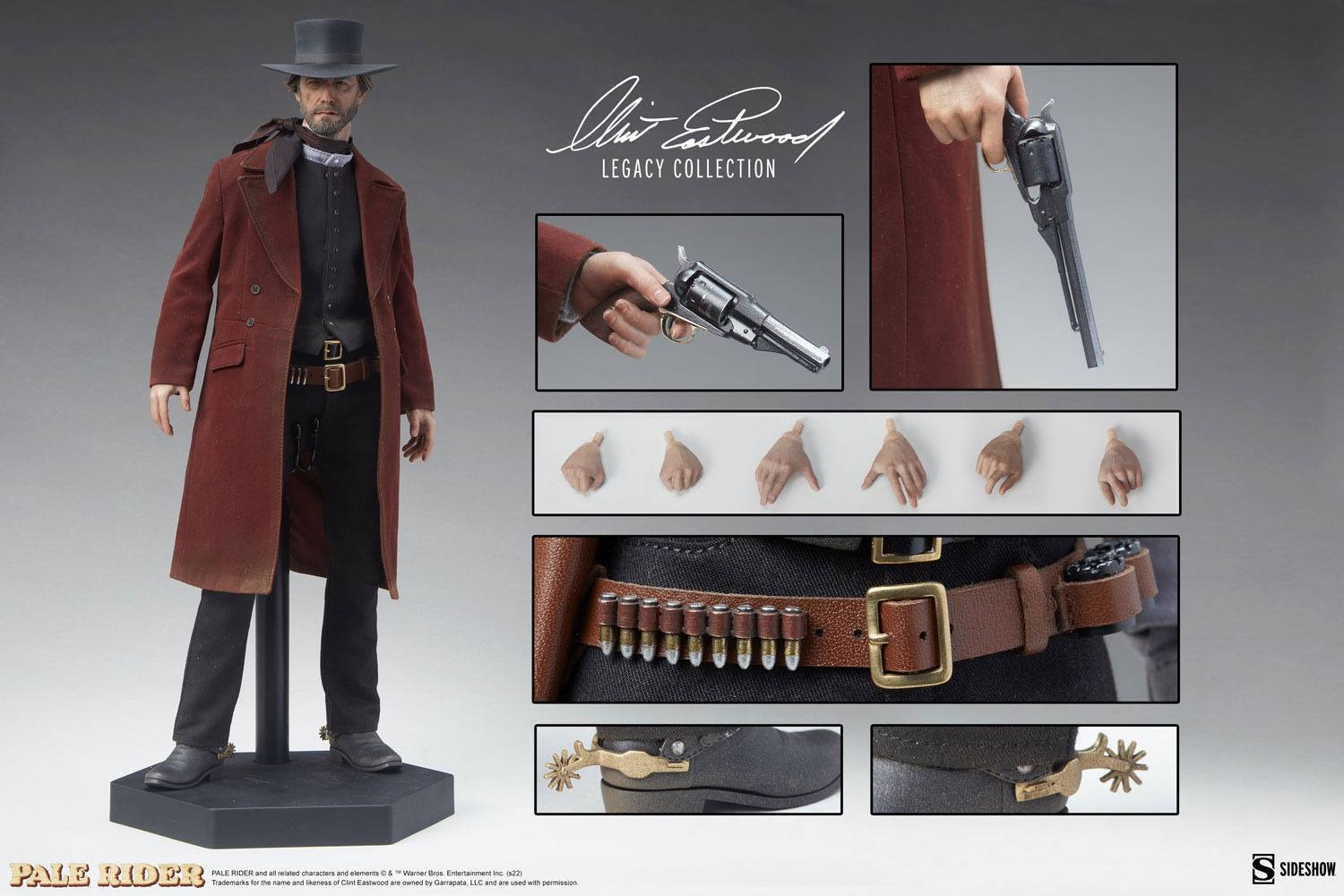 The Preacher Sixth Scale par Sideshow Collectibles - figurine 1/6 Pale Rider de 30 cm