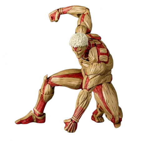Armored Titan Revoltech Amazing Yamaguchi by Kaiyodo Rerun version - Attack On Titan 17 cm action figure