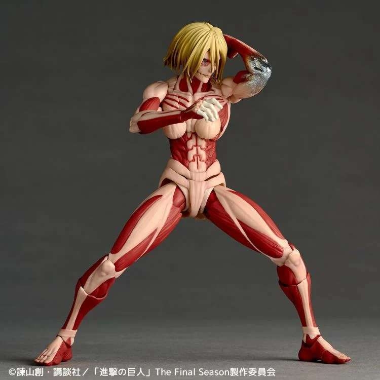 Titan Féminin Revoltech Amazing Yamaguchi Rerun par Kaiyodo - figurine L'Attaque Des Titans de 16 cm