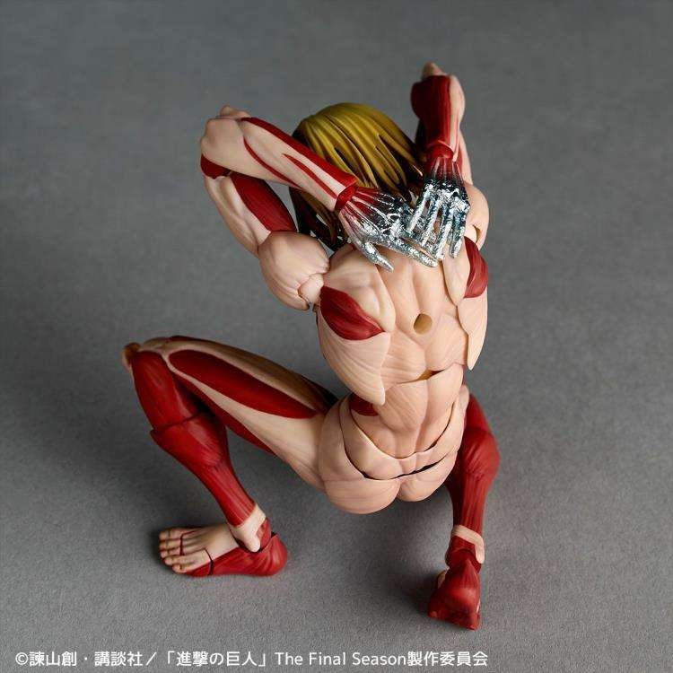 Titan Féminin Revoltech Amazing Yamaguchi Rerun par Kaiyodo - figurine L'Attaque Des Titans de 16 cm