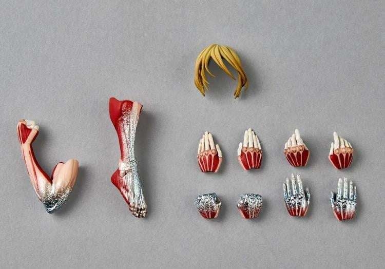 Female Titan Revoltech Amazing Yamaguchi by Kaiyodo Rerun version - Attack On Titan 16 cm action figure