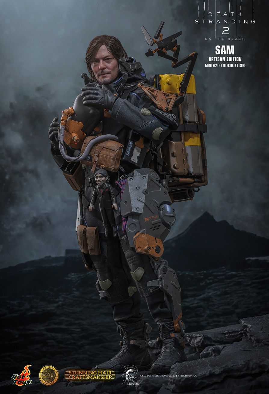 Sam by Hot Toys Artisan Edition Deluxe version - Death Stranding 2: On the Beach 1/6 scale action figure - Reference VGM77AE