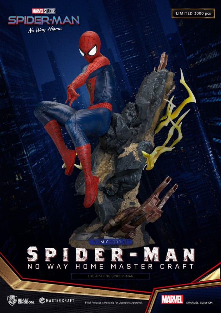The Amazing Spider-Man par Beast Kingdom - statue Spider-Man No Way Home de 35 cm - Reference MC-111