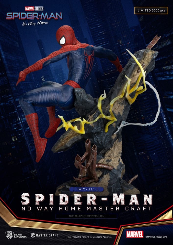 The Amazing Spider-Man by Beast Kingdom - Spider-Man No Way Home 35 cm statue - Reference MC-111