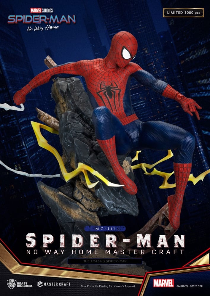 The Amazing Spider-Man par Beast Kingdom - statue Spider-Man No Way Home de 35 cm - Reference MC-111