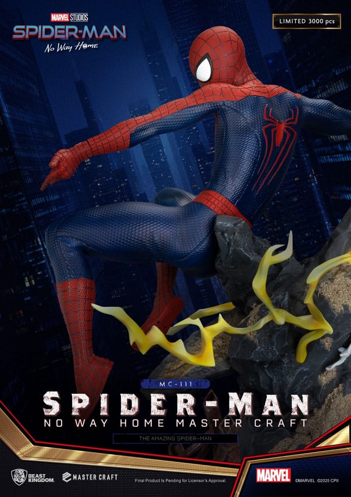 The Amazing Spider-Man par Beast Kingdom - statue Spider-Man No Way Home de 35 cm - Reference MC-111