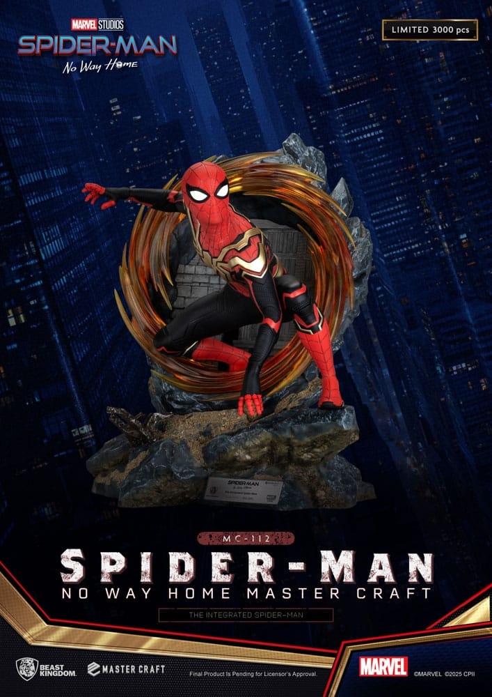 The Integrated Spider-Man par Beast Kingdom - statue Spider-Man No Way Home de 30 cm - Reference MC-112