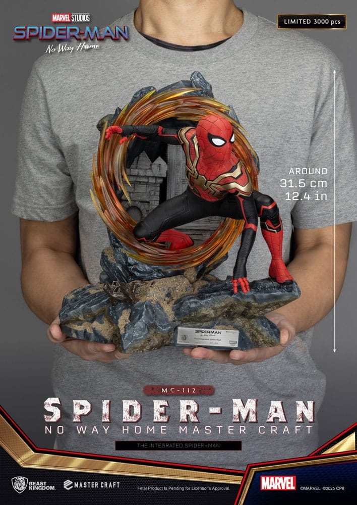 The Integrated Spider-Man par Beast Kingdom - statue Spider-Man No Way Home de 30 cm - Reference MC-112
