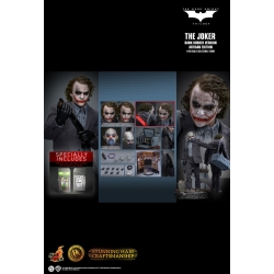 The Joker (Bank Robber) Artisan Edition par Hot Toys - figurine 1/6 The Dark Knight de 30 cm - Reference DX51AE