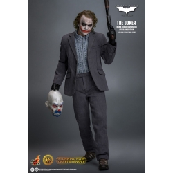 The Joker (Bank Robber) Artisan Edition par Hot Toys - figurine 1/6 The Dark Knight de 30 cm - Reference DX51AE