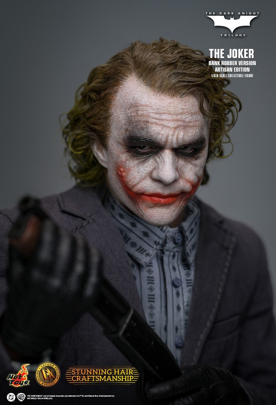 The Joker (Bank Robber) Artisan Edition by Hot Toys - The Dark Knight 1/6 scale action figure - Reference DX51AE