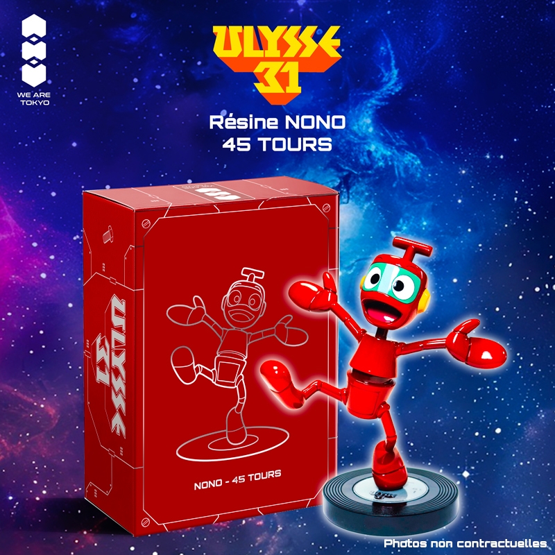 Nono (45 tours) par We Are Tokyo - statue Ulysse 31 de 15 cm