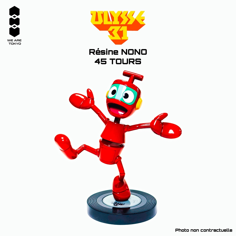 Nono (45 tours) par We Are Tokyo - statue Ulysse 31 de 15 cm