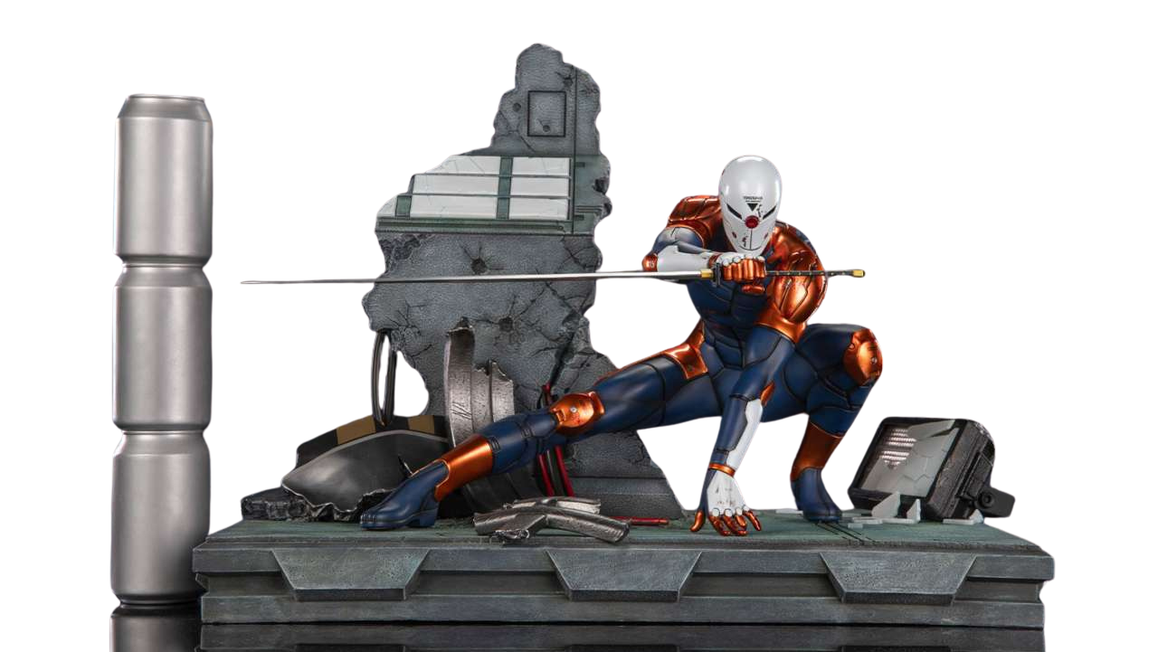 Cyborg Ninja (Gray Fox) by First 4 Figures F4F - Metal Gear Solid 57 x 37 x 41 cm statue
