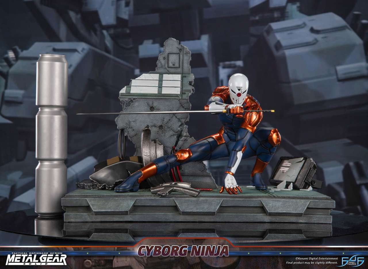 Cyborg Ninja (Gray Fox) par First 4 Figures F4F - statue Metal Gear Solid de 57 cm