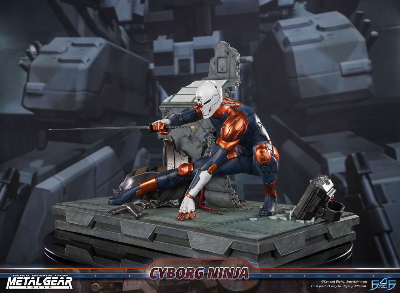 Cyborg Ninja (Gray Fox) by First 4 Figures F4F - Metal Gear Solid 57 x 37 x 41 cm statue