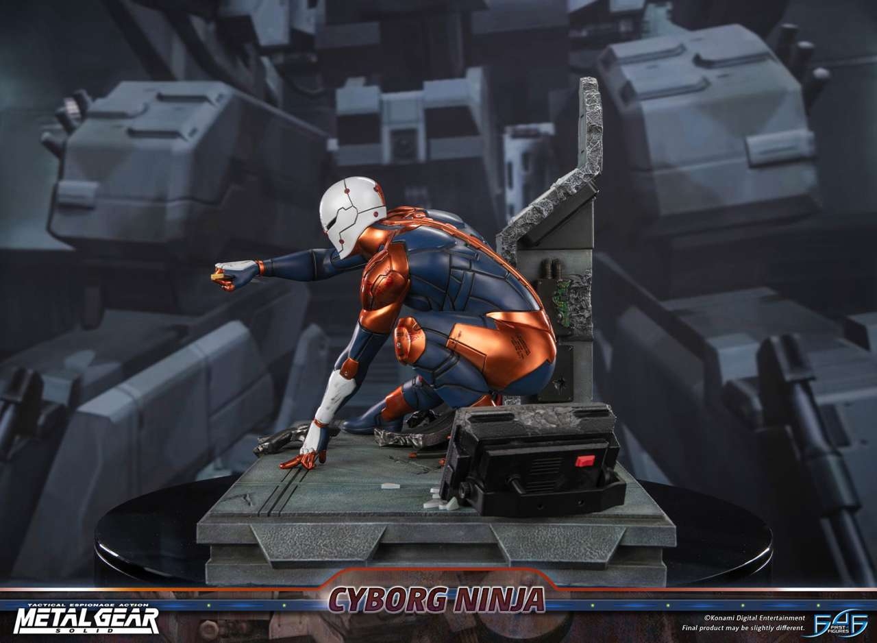 Cyborg Ninja (Gray Fox) par First 4 Figures F4F - statue Metal Gear Solid de 57 cm