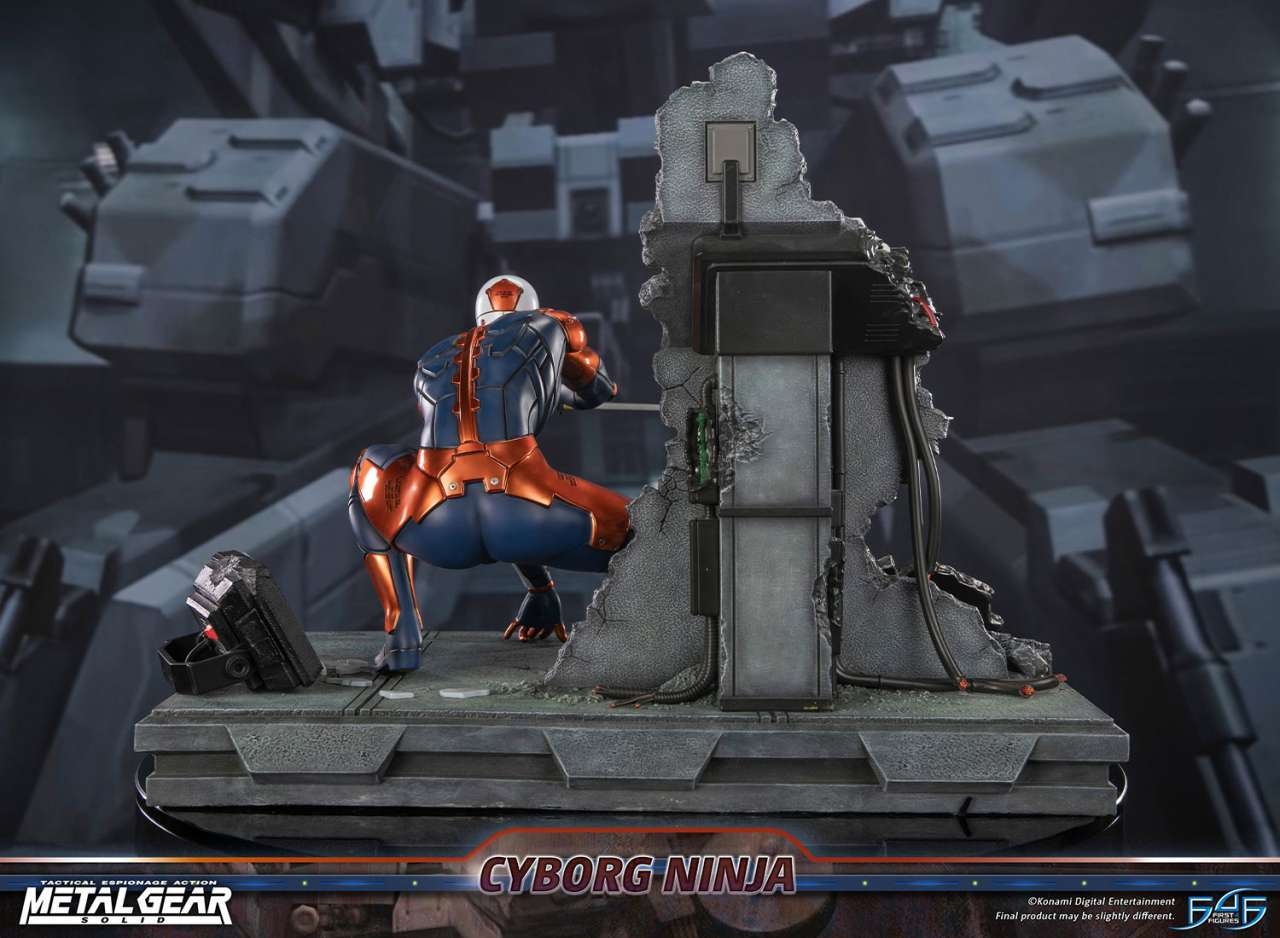Cyborg Ninja (Gray Fox) par First 4 Figures F4F - statue Metal Gear Solid de 57 cm