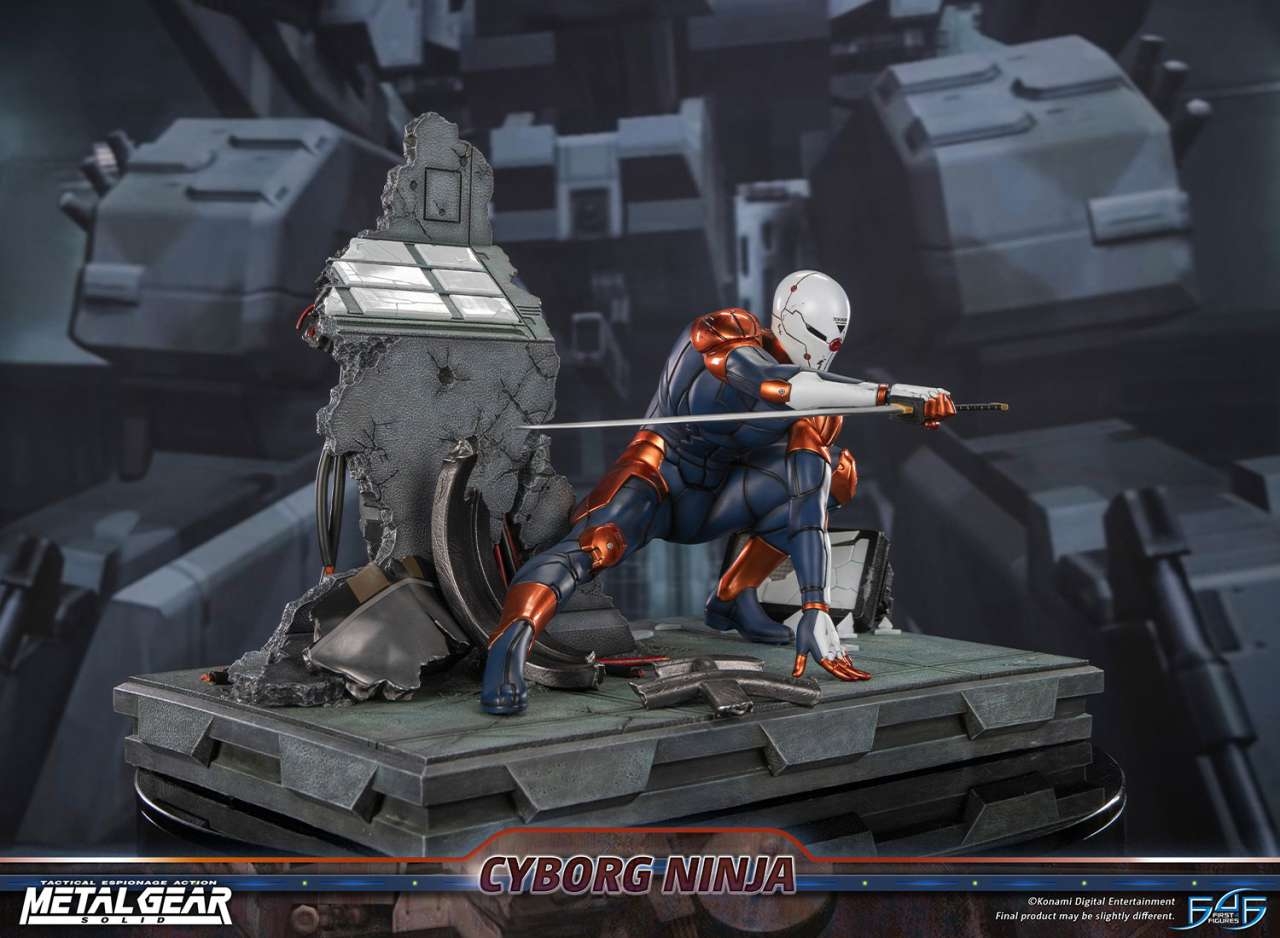 Cyborg Ninja (Gray Fox) par First 4 Figures F4F - statue Metal Gear Solid de 57 cm