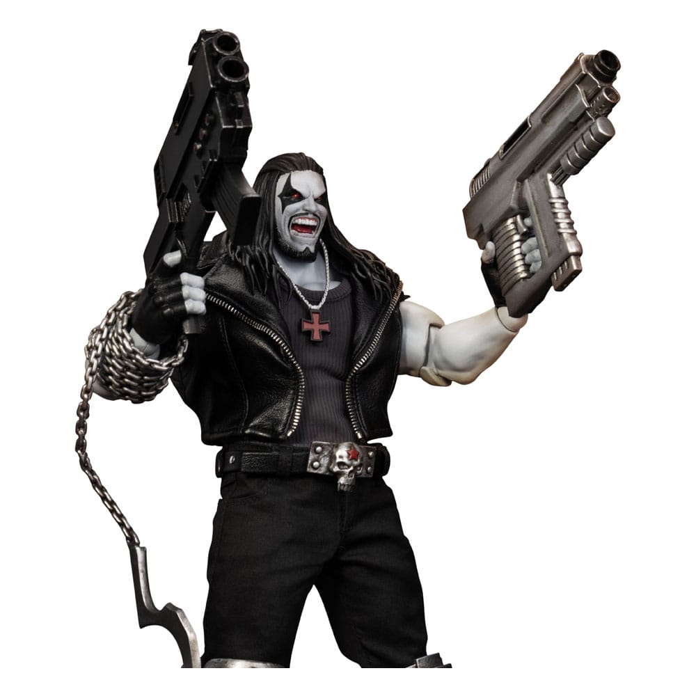 Lobo Dynamic Action Heroes Deluxe par Beast Kingdom - figurine 1/9 DC Comics de 23 cm