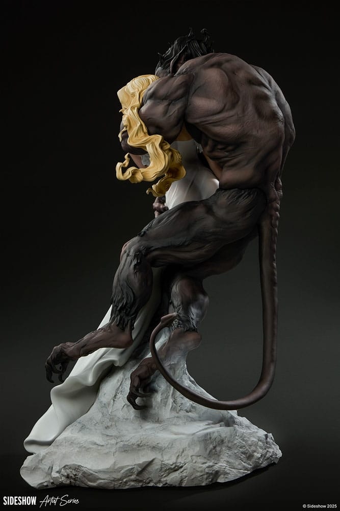 The Beauty And The Beast (by Maria Panfilova) Original Artist Series by Sideshow Collectibles - Disney 46 x 31 x 27 cm statue