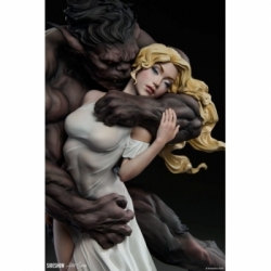 The Beauty And The Beast (by Maria Panfilova) Original Artist Series van Sideshow Collectibles - Disney 46 cm standbeeld