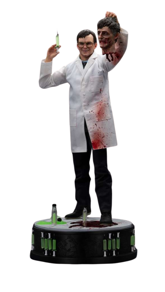Dr Herbert West Plus Format par Infinite Statue - statue 1/4 Re-Animator de 53 cm