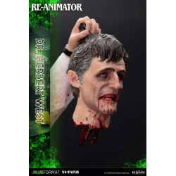 Dr Herbert West Plus Format par Infinite Statue - statue 1/4 Re-Animator de 53 cm