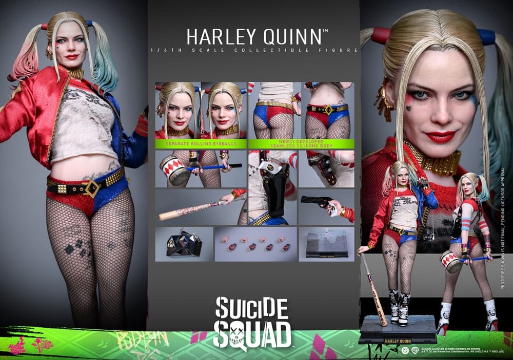 Harley Quinn by Hot Toys - Suicide Squad 1/6 scale action figure - Reference MMS841