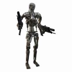 Endoskeleton (Battle Damaged Version) by Hot Toys - Terminator 2 1/6 scale action figure - Reference MMS840D77