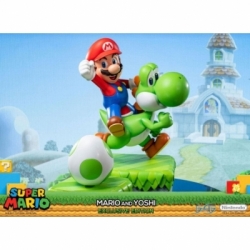 Mario and Yoshi by First 4 Figures F4F Exclusive version - Super Mario 48 x 33 x 24 cm statue