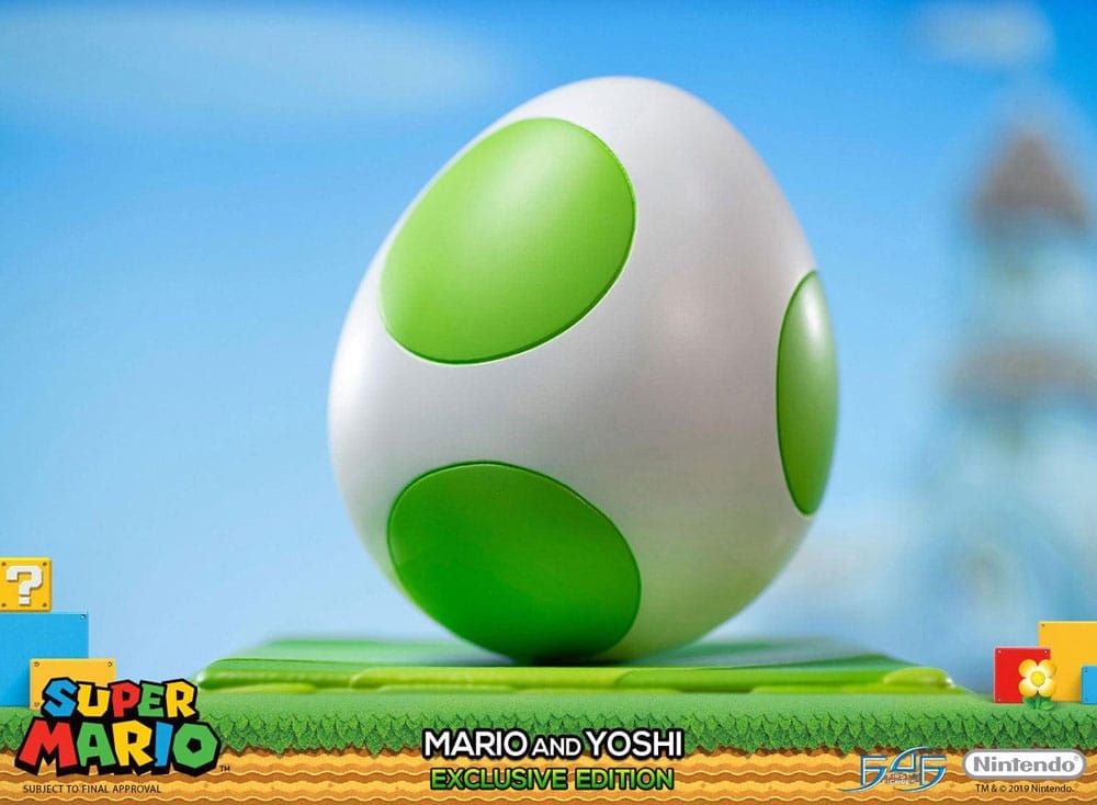 Mario and Yoshi by First 4 Figures F4F Exclusive version - Super Mario 48 x 33 x 24 cm statue