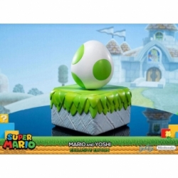 Mario et Yoshi Exclusive par First 4 Figures F4F - statue Super Mario de 48 cm