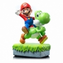 Mario et Yoshi Standard par First 4 Figures F4F - statue Super Mario de 48 cm