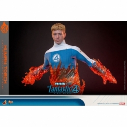 Human Torch par Hot Toys - figurine 1/6 Les Quatres Fantastiques : Premiers Pas de 30 cm - Reference MMS829
