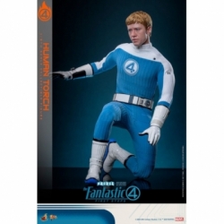 Human Torch par Hot Toys - figurine 1/6 Les Quatres Fantastiques : Premiers Pas de 30 cm - Reference MMS829