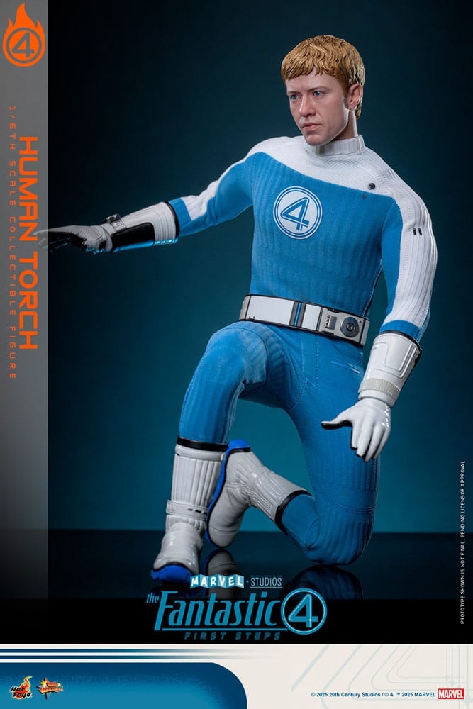 Human Torch by Hot Toys - Fantastic Four: First Steps 1/6 scale action figure - Reference MMS829