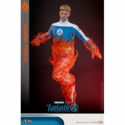 Human Torch par Hot Toys - figurine 1/6 Les Quatres Fantastiques : Premiers Pas de 30 cm - Reference MMS829