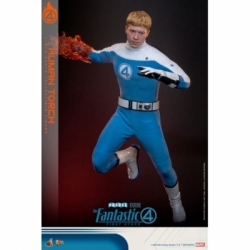 Human Torch par Hot Toys - figurine 1/6 Les Quatres Fantastiques : Premiers Pas de 30 cm - Reference MMS829