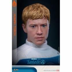 Human Torch par Hot Toys - figurine 1/6 Les Quatres Fantastiques : Premiers Pas de 30 cm - Reference MMS829