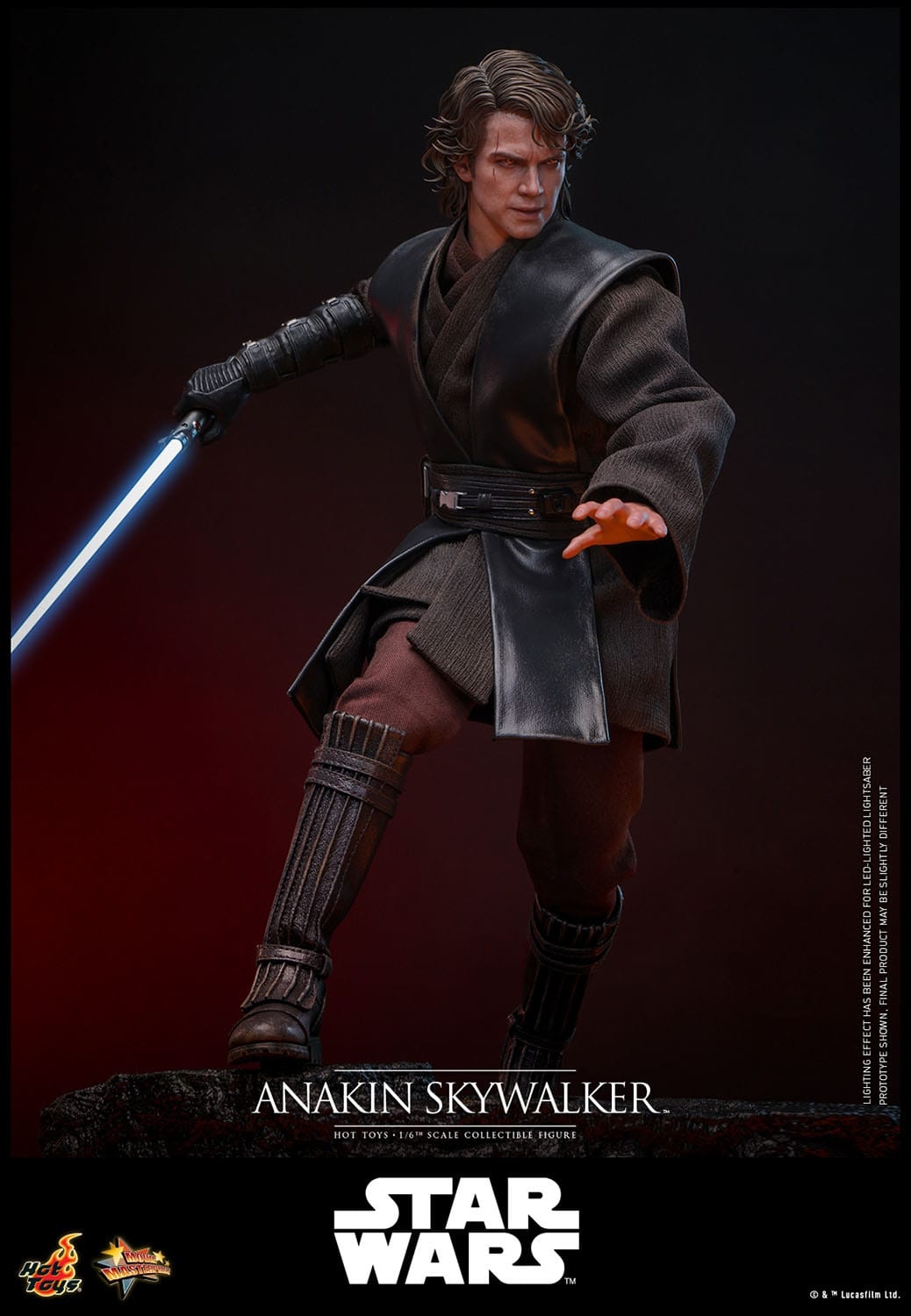 Anakin Skywalker by Hot Toys - Star Wars: Revenge Of The Sith 1/6 scale action figure - Reference MMS839