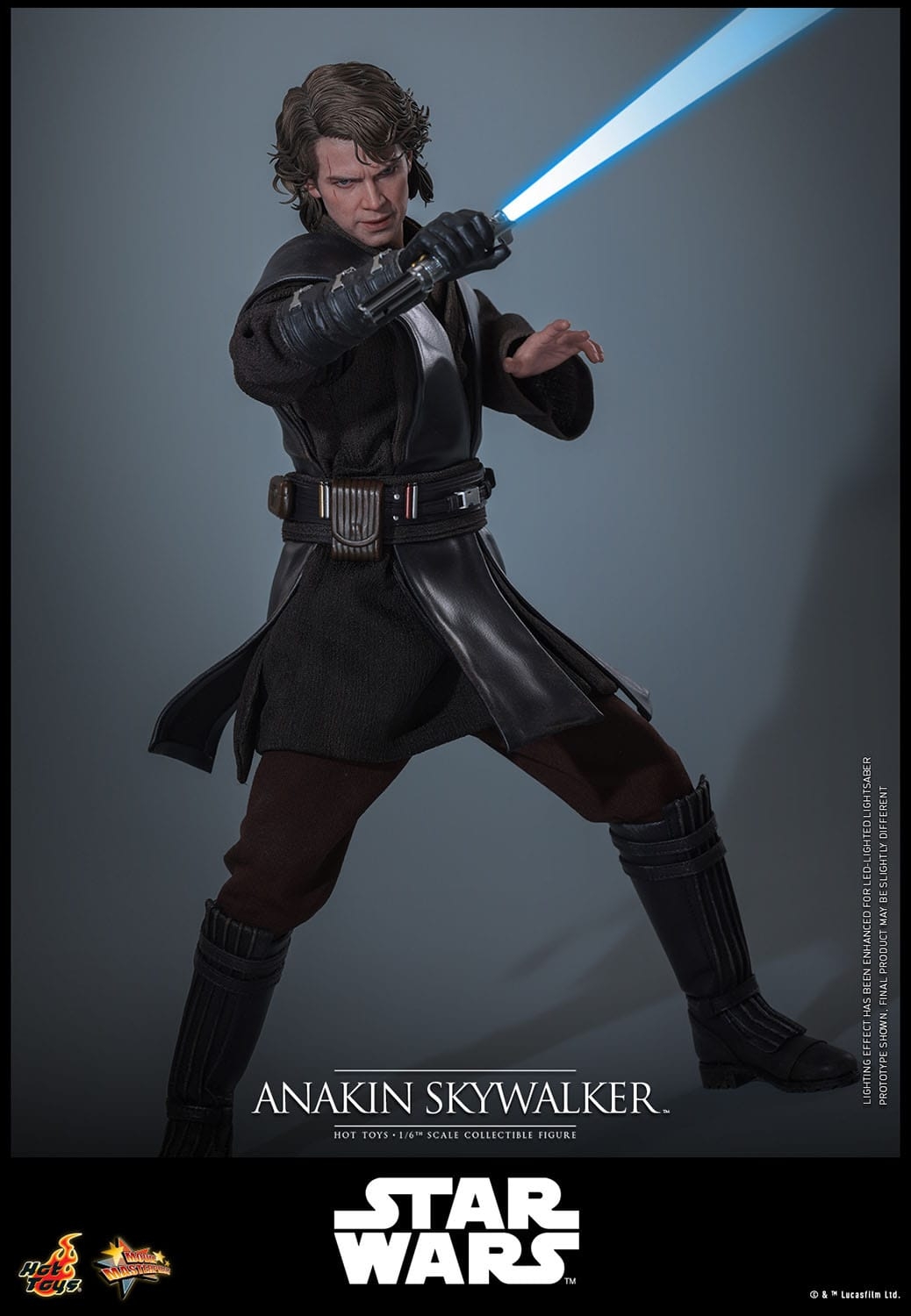 Anakin Skywalker by Hot Toys - Star Wars: Revenge Of The Sith 1/6 scale action figure - Reference MMS839