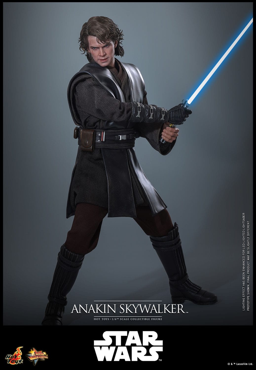 Anakin Skywalker by Hot Toys - Star Wars: Revenge Of The Sith 1/6 scale action figure - Reference MMS839