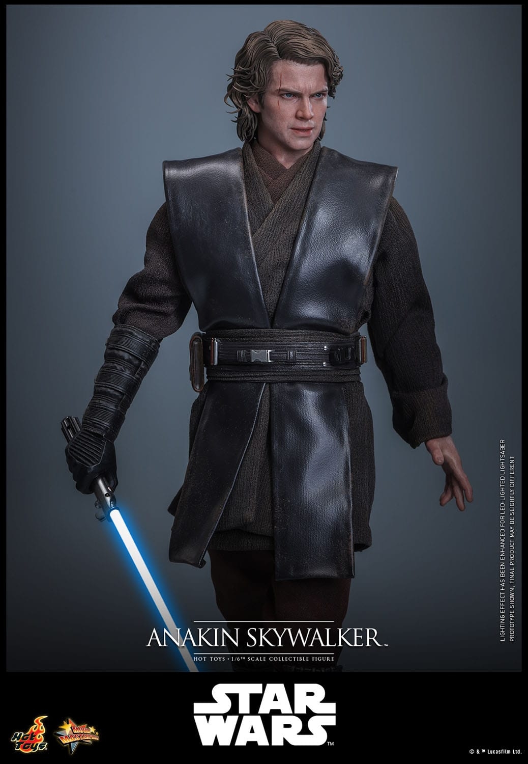 Anakin Skywalker by Hot Toys - Star Wars: Revenge Of The Sith 1/6 scale action figure - Reference MMS839
