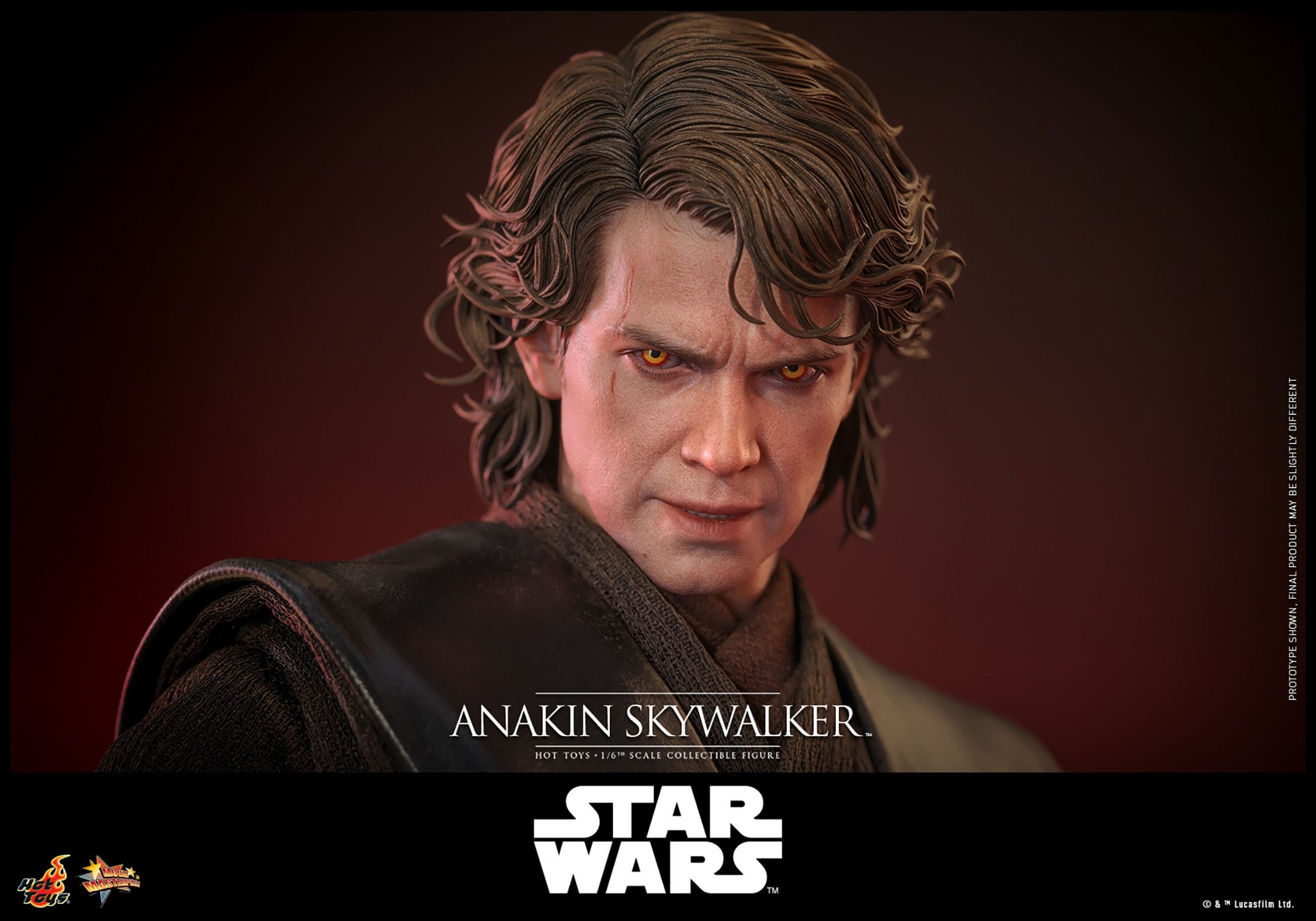 Anakin Skywalker by Hot Toys - Star Wars: Revenge Of The Sith 1/6 scale action figure - Reference MMS839