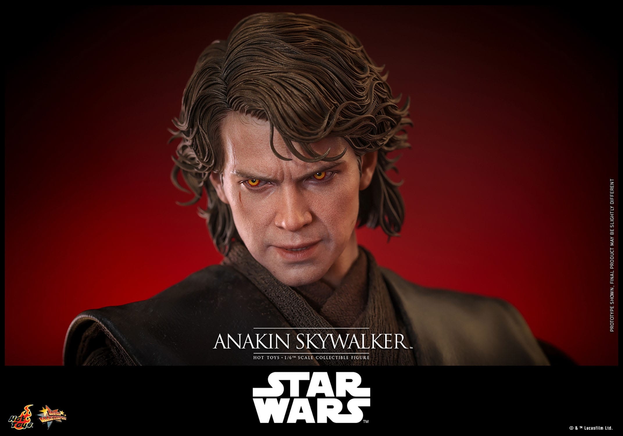 Anakin Skywalker by Hot Toys - Star Wars: Revenge Of The Sith 1/6 scale action figure - Reference MMS839