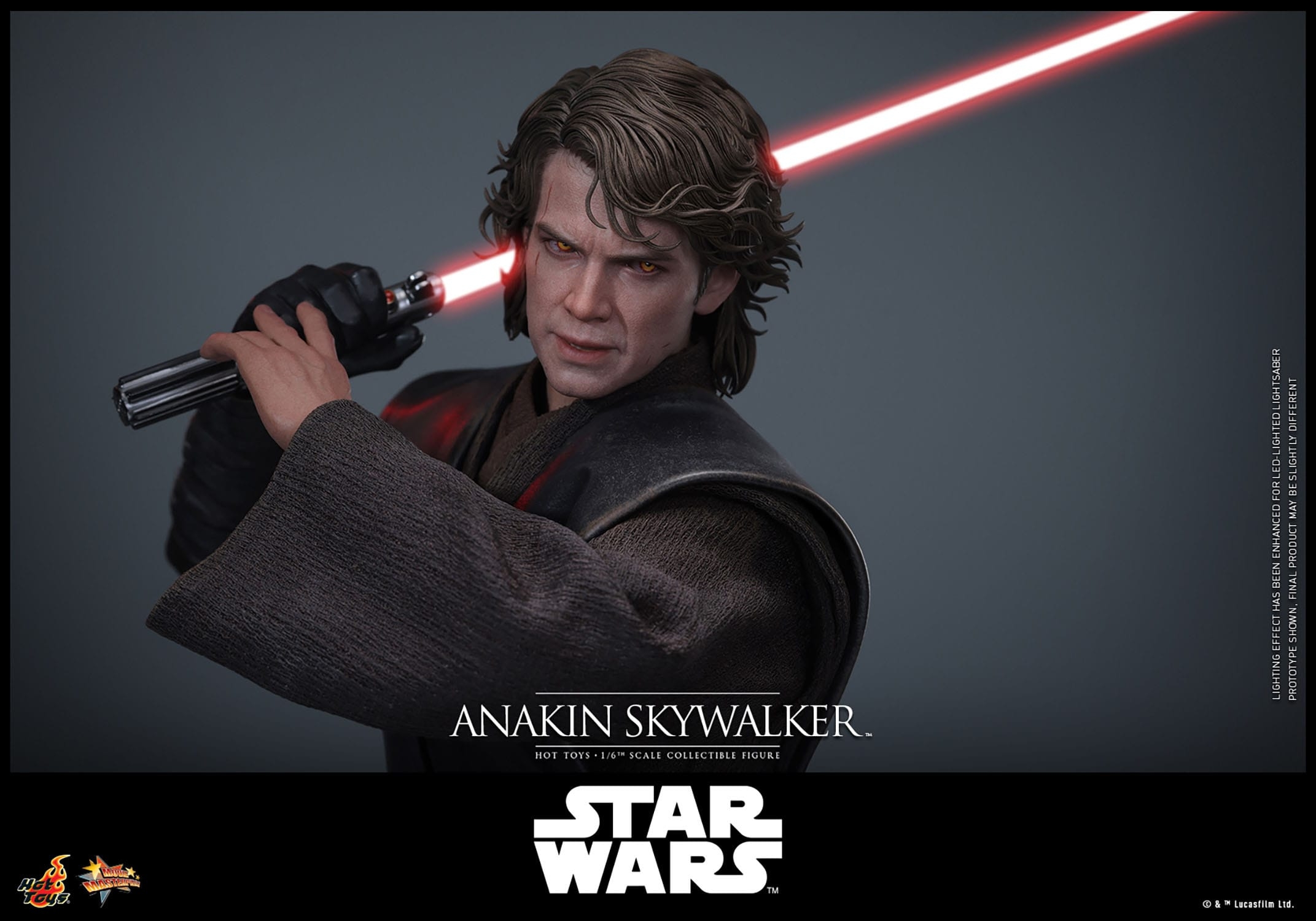 Anakin Skywalker by Hot Toys - Star Wars: Revenge Of The Sith 1/6 scale action figure - Reference MMS839