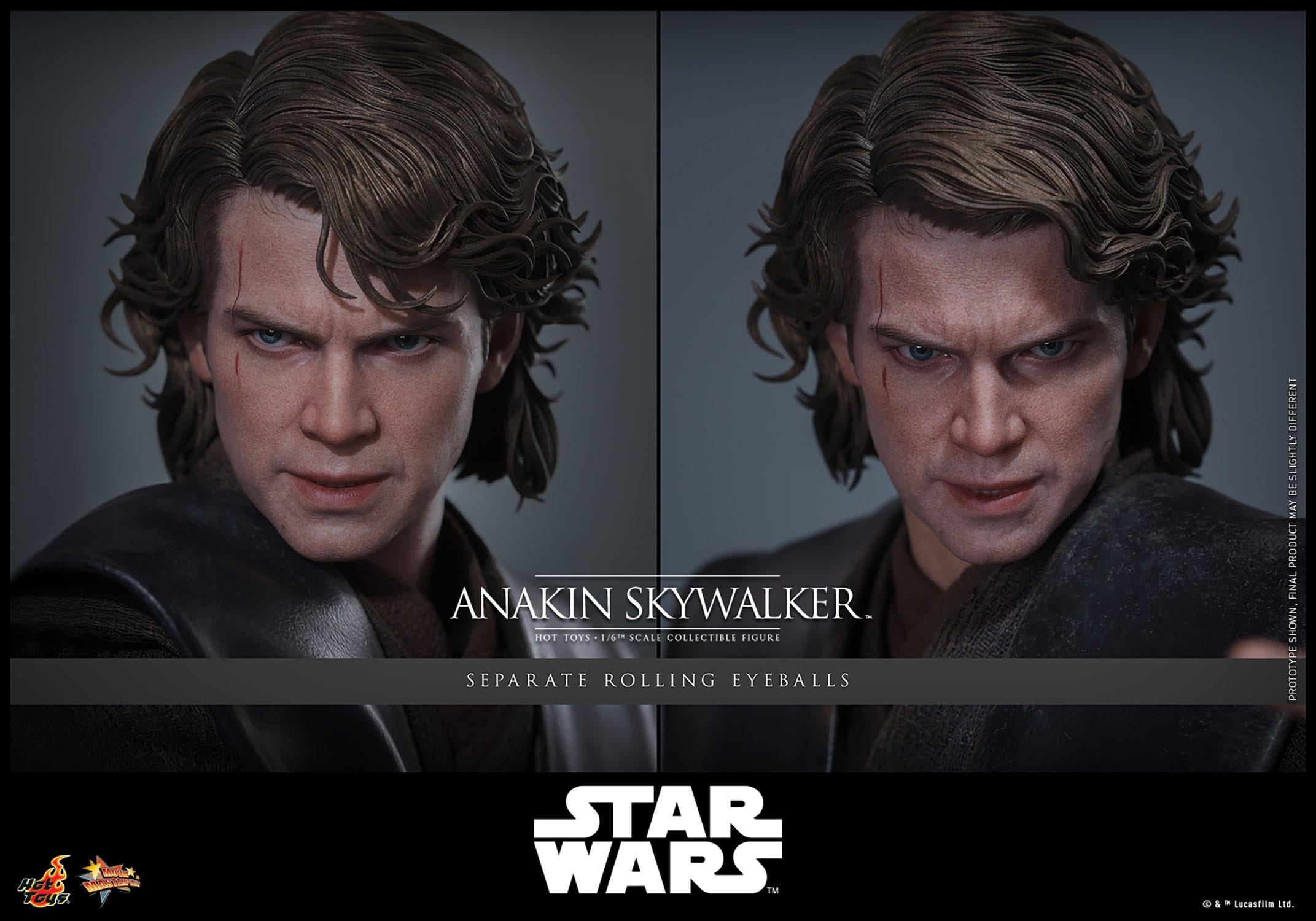 Anakin Skywalker by Hot Toys - Star Wars: Revenge Of The Sith 1/6 scale action figure - Reference MMS839